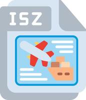 I5Z Flat Illustration Icon Design vector