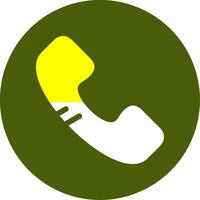Phone Solid Style Icon vector