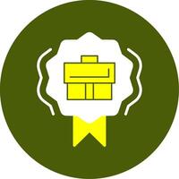 Quality Solid Style Two Color EPS Sample Icon vector