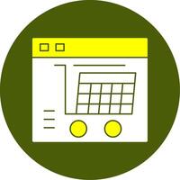 E-commerce Solid Style Two Color EPS Sample Icon vector