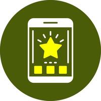 Success Solid Style Two Color Sample Icon vector
