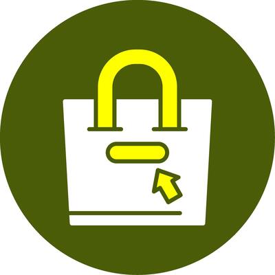 Buy Now Solid Style Two Color Sample Icon