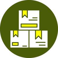 Product Variants Solid Style Two Color Sample Icon vector