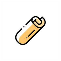 A tube of toothpaste icon vector