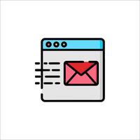 Email icon email icon illustration vector