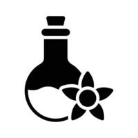 Essential spa oil for therapeutic and aromatic treatment.. vector