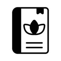 Therapy book guiding relaxation techniques and self care practices... vector
