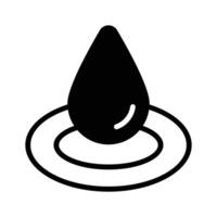 Take a look at this amazing icon of spa drop in modern style... vector