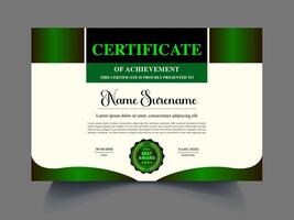 luxury Certificate design concept template vector