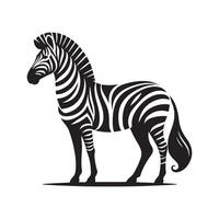 Download Custom Zebra Silhouette Vectors for Unique Graphic Designs