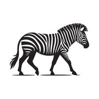 Versatile Zebra Silhouette Vectors for Digital and Print Marketing