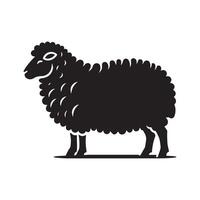 Sheep Silhouette Vectors for Illustrations, Logos, and Custom Graphics
