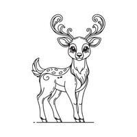 Download Custom Deer Line Art Vectors for Unique Branding