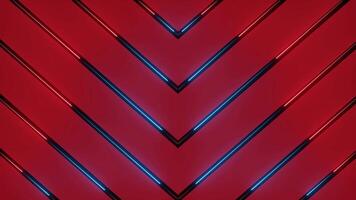 Glowing neon colorful lines background animation video