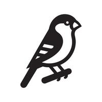 Bullfinch Silhouette Vectors Art for Rustic and Modern Design Needs