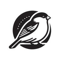 Download Bullfinch Silhouette Vectors for Custom Digital Art