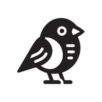 Bullfinch Silhouette Vectors Illustrations for Creative Print Projects