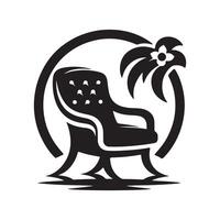 Stylish Club Chair Silhouette Vectors for Minimalist Design Projects