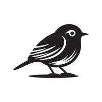 Creative Robin Silhouette Vectors for Artistic and Professional Use