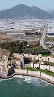 Mamure Castle Aerial View video