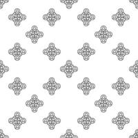 People with Earth Multipolarity outline seamless pattern vector