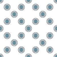 Earth in Target Multipolarity blue seamless pattern vector