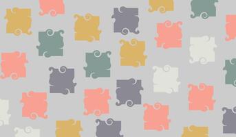 Desaturated minimalist color background with patch type organic shape vector