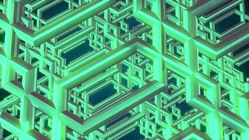 Abstract Geometric Fantasy Grid video
