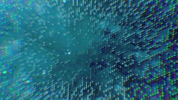3D Animated Colorful Changing Hexagon Background 02. 4K video