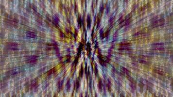3D Animated Rainbow Particles And Lines Background 03. 4K video