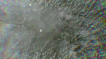 3D Animated Colorful Changing Hexagon Background 05. 4K video