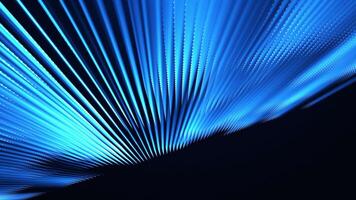 Abstract scene of futuristic cyber world, sci-fi grid, technology glowing surface, neon night scene, digital science background 4K animation video