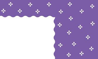 Minimalist purple abstract background template copy space. Suitable for poster, banner, cover, or presentation page. vector