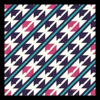 Seamless geometric pattern. Repeating sample figure and line. Cloth design, wallpaper. vector
