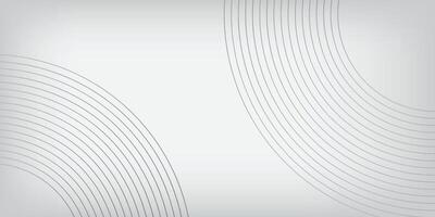 Minimal Dark Grey and White Circular Design vector