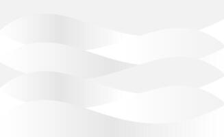 Modern abstract gradient gray white wave background represents technology vector