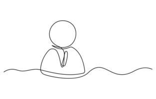 Single draw phone icon vector