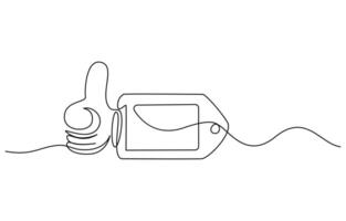 continuous contour drawing vector