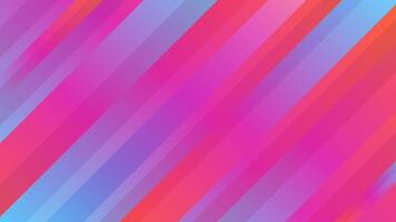 Colorful abstract dynamic background. Gradient diagonal stripes. Futuristic wallpaper vector