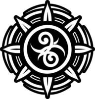 Divine connection icon in filled style vector