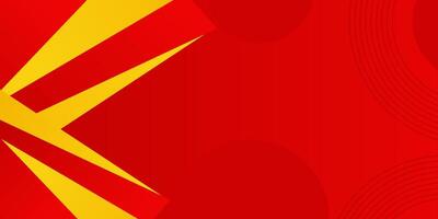 red and yellow abstract background vector
