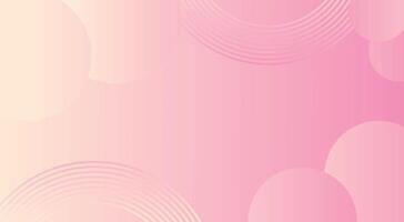 A pink abstract banner background vector