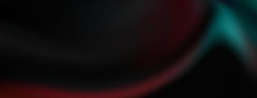 Abstract background with swirling red and teal hues on a dark backdrop vector