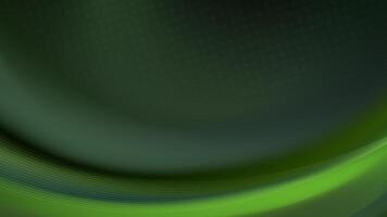 Smooth flowing abstract background in shades of emerald green vector