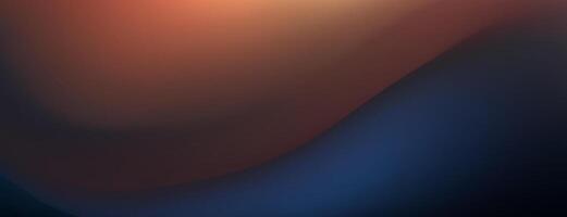 Abstract background with flowing dark blue and bronze vector