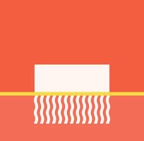 Illustration paper shredding unique design cartoon vector