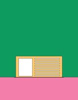 Illustration voting or survey unique design abstract retro vector
