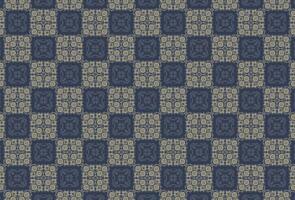 Grey and yellow color floral fabric design pattern vector
