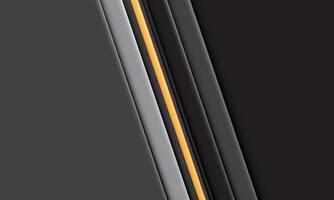 Abstract yellow grey lines slash dynamic geometric design modern luxury futuristic technology creative background vector