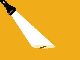 long way ahead, help find a business way out. guiding light vector